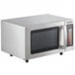 Waring WMO90 Stainless Steel Commercial Microwave with Push Button Controls - 120V, 1000W Waring WMO90 Stainless Steel Commercial Microwave with Push Button Controls - 120V, 1000W
