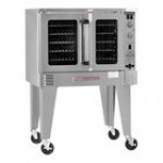 Southbend PCG100S/SD Platinum Series 5-Shelf Double Deck Full Size Standard Natural Gas Convection Oven - 100,000 BTU
