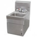 Advance Tabco 7-PS-88 Space Saving Wall Mounted Hand Sink with Undermount Paper Towel Dispenser - 12