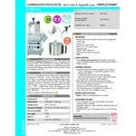 Robot Coupe R702VV 8 Qt. / 7.5 Liter Combination Food Processor with Vegetable Prep Set - 120V, 1 Phase, 2 hp