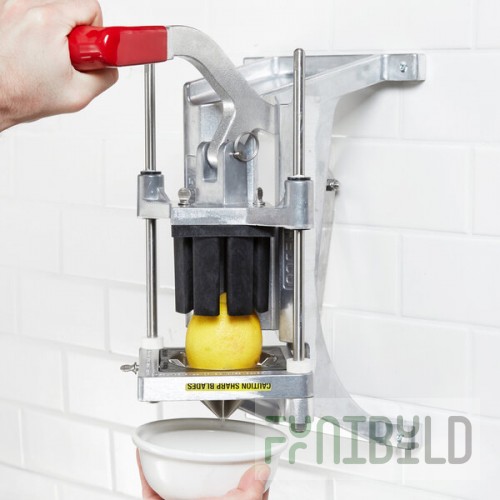 Vollrath 15022 Redco InstaCut 3.5 8 Section Fruit and Vegetable Wedger - Wall Mount