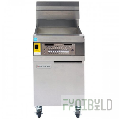 Frymaster LHD165 100 lb. Decathlon Liquid Propane Floor Fryer with Thermatron Technology - 105,000 BTU