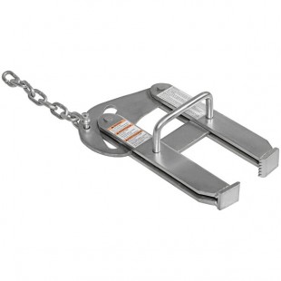 Vestil PAL-14 Silver Steel Cam Action Pallet Puller with 3 Vestil PAL-14 Silver Steel Cam Action Pallet Puller with 3