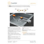 Guardian Equipment G1774LH AutoFlow Left Hand Deck Mounted Eye and Face Wash Station with 90 Degree Swivel