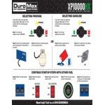 DuroMax XP10000HX HX Series 439 CC Dual Fuel Portable Generator with CO Alert - 10,000 / 8,000W, 120V/240V DuroMax XP10000HX HX Series 439 CC Dual Fuel Portable Generator with CO Alert - 10,000 / 8,000W, 120V/240V