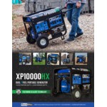 DuroMax XP10000HX HX Series 439 CC Dual Fuel Portable Generator with CO Alert - 10,000 / 8,000W, 120V/240V DuroMax XP10000HX HX Series 439 CC Dual Fuel Portable Generator with CO Alert - 10,000 / 8,000W, 120V/240V