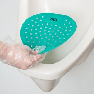 Lavex Mint Scent Deodorized Urinal Screen - 12/Pack Lavex Mint Scent Deodorized Urinal Screen - 12/Pack