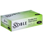 Noble Powder-Free Disposable Clear 3 Mil Thick Vinyl Gloves for Foodservice - Small - 1,000/Case Noble Powder-Free Disposable Clear 3 Mil Thick Vinyl Gloves for Foodservice - Small - 1,000/Case