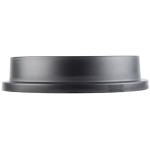 32 Gallon Black Funnel Top Round Trash Can Lid