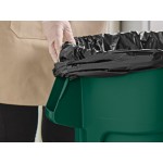 Rubbermaid® 1779741 BRUTE 44 Gallon Green Round Trash Can