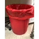 Rubbermaid® 1779741 BRUTE 44 Gallon Green Round Trash Can