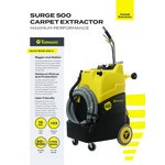 Tornado Surge 500 TE310-G15-U Corded Carpet Extractor - 15 Gallon Tornado Surge 500 TE310-G15-U Corded Carpet Extractor - 15 Gallon