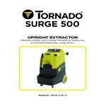 Tornado Surge 500 TE310-G15-U Corded Carpet Extractor - 15 Gallon Tornado Surge 500 TE310-G15-U Corded Carpet Extractor - 15 Gallon