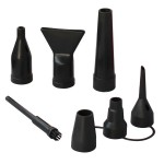 XPOWER A-2-Black Airrow Pro Black High Velocity Electric Duster and Blower - 4.5A; 115V