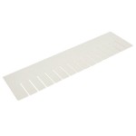 Long Metro MDL93060N Gray Tote Box Divider - 23 Long Metro MDL93060N Gray Tote Box Divider - 23