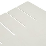 Long Metro MDL93060N Gray Tote Box Divider - 23 Long Metro MDL93060N Gray Tote Box Divider - 23