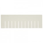 Long Metro MDL93060N Gray Tote Box Divider - 23 Long Metro MDL93060N Gray Tote Box Divider - 23
