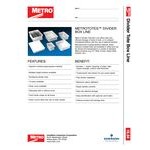 Long Metro MDL93060N Gray Tote Box Divider - 23 Long Metro MDL93060N Gray Tote Box Divider - 23