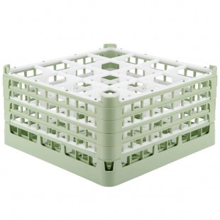 Vollrath 52770 Signature Full-Size Light Green 16-Compartment 9 1/16