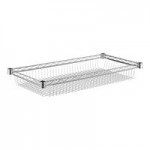 Regency NSF Chrome 4 Basket and 1 Wire Shelf Kit - 18