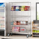 Regency NSF Chrome 4 Basket and 1 Wire Shelf Kit - 18