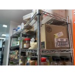 Regency NSF Chrome 4 Basket and 1 Wire Shelf Kit - 18