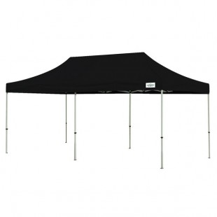 Caravan Canopy 22003205052 Classic 20' x 10' Black Commercial Grade Instant Canopy Deluxe Kit