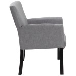 Boss B659-MG Gray Contemporary Guest Chair