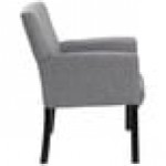 Boss B659-MG Gray Contemporary Guest Chair