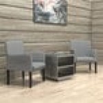 Boss B659-MG Gray Contemporary Guest Chair