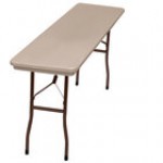 Correll Folding Table, 18 Correll Folding Table, 18
