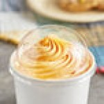 Choice 8 / 12 oz. Clear Round Dome Frozen Yogurt Lid With No Hole - 1,000/Case
