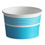 Choice 8 / 12 oz. Clear Round Dome Frozen Yogurt Lid With No Hole - 1,000/Case