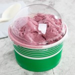 Choice 8 / 12 oz. Clear Round Dome Frozen Yogurt Lid With No Hole - 1,000/Case