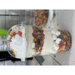 Choice 8 / 12 oz. Clear Round Dome Frozen Yogurt Lid With No Hole - 1,000/Case
