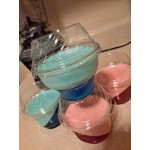 Choice 8 / 12 oz. Clear Round Dome Frozen Yogurt Lid With No Hole - 1,000/Case