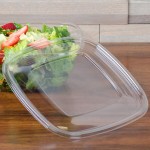 Sabert 51800B300 Bowl2 Clear Flat Lid for 24, 32, and 48 oz. Square Bowls - 300/Case Sabert 51800B300 Bowl2 Clear Flat Lid for 24, 32, and 48 oz. Square Bowls - 300/Case