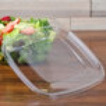 Sabert 51800B300 Bowl2 Clear Flat Lid for 24, 32, and 48 oz. Square Bowls - 300/Case Sabert 51800B300 Bowl2 Clear Flat Lid for 24, 32, and 48 oz. Square Bowls - 300/Case
