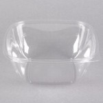 Sabert 51800B300 Bowl2 Clear Flat Lid for 24, 32, and 48 oz. Square Bowls - 300/Case Sabert 51800B300 Bowl2 Clear Flat Lid for 24, 32, and 48 oz. Square Bowls - 300/Case