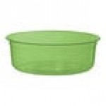 Eco-Products Veridian 8 oz. Compostable Round Green PLA Plastic Deli Container - 500/Case Eco-Products Veridian 8 oz. Compostable Round Green PLA Plastic Deli Container - 500/Case