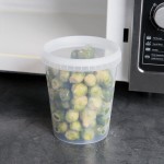 32 oz. Clear Tamper Resistant Tamper-Evident Safe Lock Deli Container with Lid - 50/Case 32 oz. Clear Tamper Resistant Tamper-Evident Safe Lock Deli Container with Lid - 50/Case