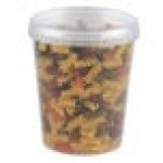 32 oz. Clear Tamper Resistant Tamper-Evident Safe Lock Deli Container with Lid - 50/Case 32 oz. Clear Tamper Resistant Tamper-Evident Safe Lock Deli Container with Lid - 50/Case