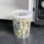 32 oz. Clear Tamper Resistant Tamper-Evident Safe Lock Deli Container with Lid - 50/Case 32 oz. Clear Tamper Resistant Tamper-Evident Safe Lock Deli Container with Lid - 50/Case