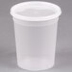 32 oz. Clear Tamper Resistant Tamper-Evident Safe Lock Deli Container with Lid - 50/Case 32 oz. Clear Tamper Resistant Tamper-Evident Safe Lock Deli Container with Lid - 50/Case