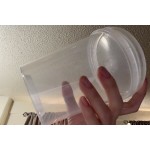 32 oz. Clear Tamper Resistant Tamper-Evident Safe Lock Deli Container with Lid - 50/Case 32 oz. Clear Tamper Resistant Tamper-Evident Safe Lock Deli Container with Lid - 50/Case