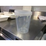 32 oz. Clear Tamper Resistant Tamper-Evident Safe Lock Deli Container with Lid - 50/Case 32 oz. Clear Tamper Resistant Tamper-Evident Safe Lock Deli Container with Lid - 50/Case