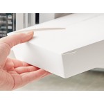 Choice White Microwavable Folded Paper #2 Take-Out Container 7 3/4 Choice White Microwavable Folded Paper #2 Take-Out Container 7 3/4