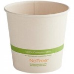 World Centric NoTree #200 2 lb. Compostable Food Tray - 1,000/Case