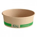 Choice 16-32 oz. Round PET Take-Out Lid - 50/Pack