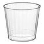 Fineline Renaissance 2409 9 oz. Clear Hard Plastic Crystal Tumbler - 240/Case